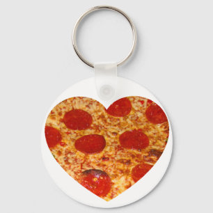 Chaveiro Mim pizza do coração