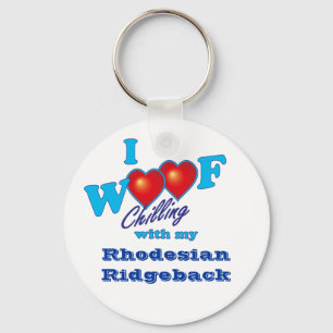 Chaveiro Mim Woof Rhodesian Ridgeback