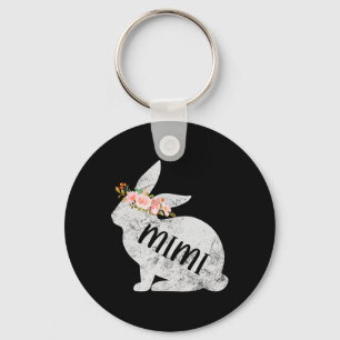 Chaveiro Mimi Bunny Matching Family Floral Bunny Coelho Eas