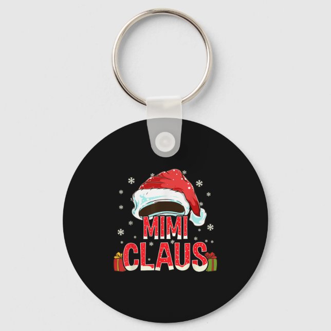Chaveiro Mimi Claus Shirt Group Matching Family Christmas  (Frente)