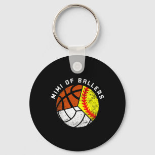 Chaveiro Mimi De Byllers Divertidos Softbyll Volleybyll Bys