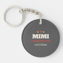 Mimi É Meu Nome Favorito Pingente de Acrílico – Vo