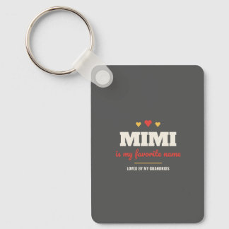 Chaveiro Mimi É Meu Nome Favorito Pingente – Presente da Vo