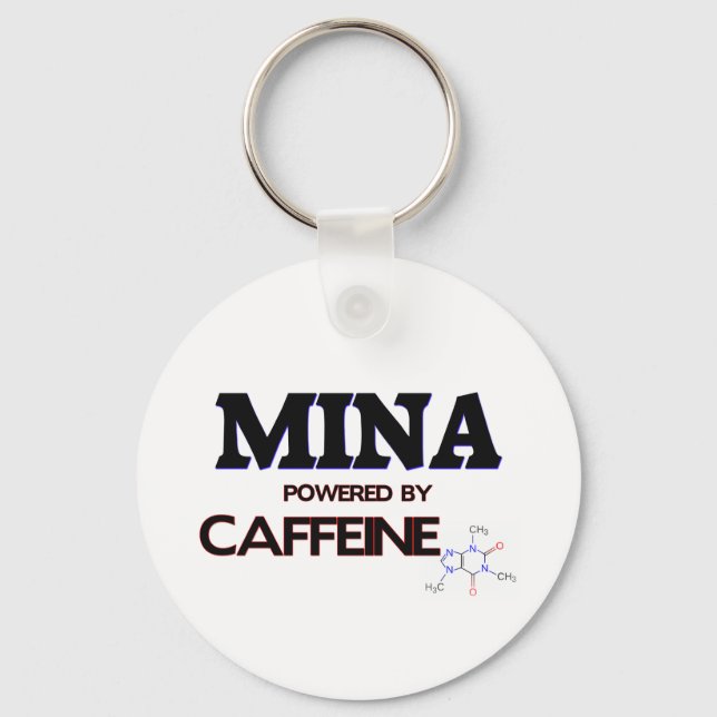 Chaveiro Mina com cafeína (Frente)