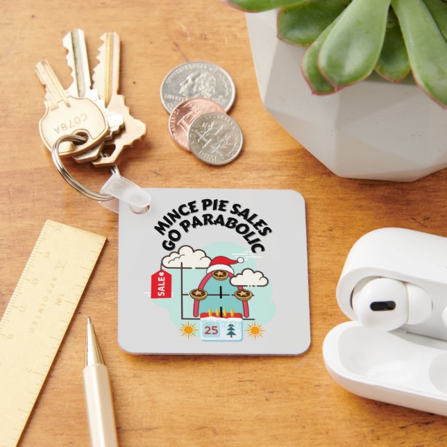 Chaveiro Mince Pie Sales Go Parabolic (Mesa)