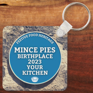 Chaveiro Mince Pies Birthplace - Placa Azul