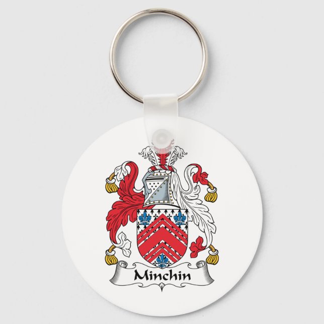 Chaveiro Minchin Family Crest (Frente)