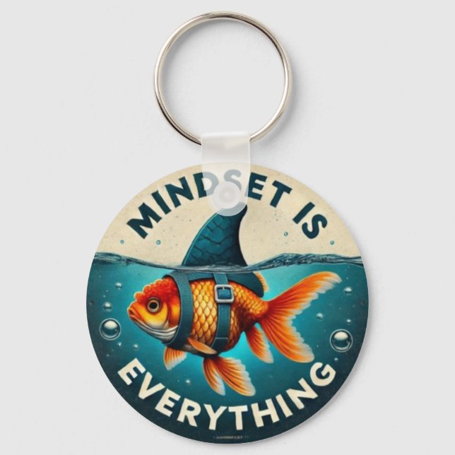 Chaveiro Mindset Is Everything Juxtaposition  (Frente)
