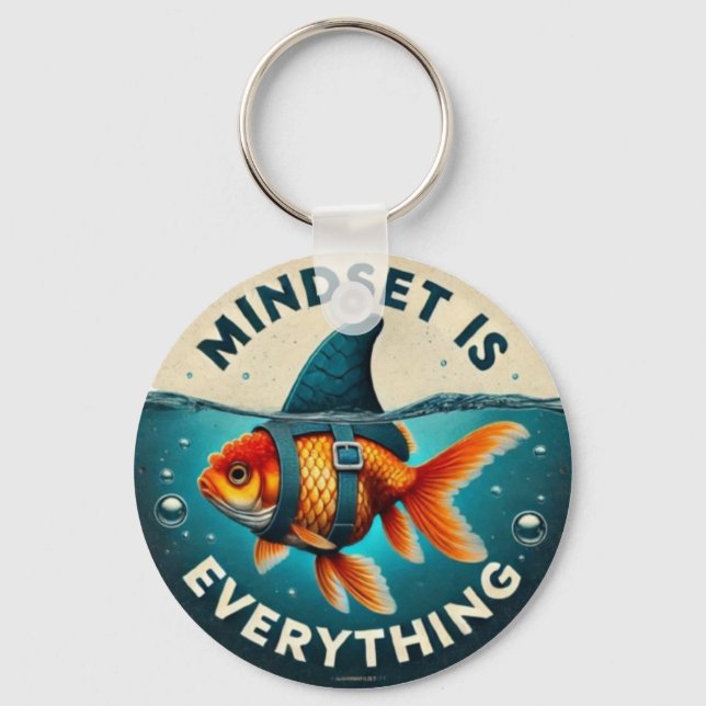 Chaveiro Mindset Is Everything Juxtaposition  (Frente)