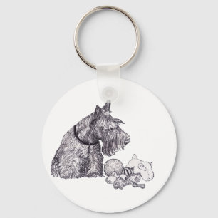 Chaveiro Mine, meu curioso Terrier Escocês