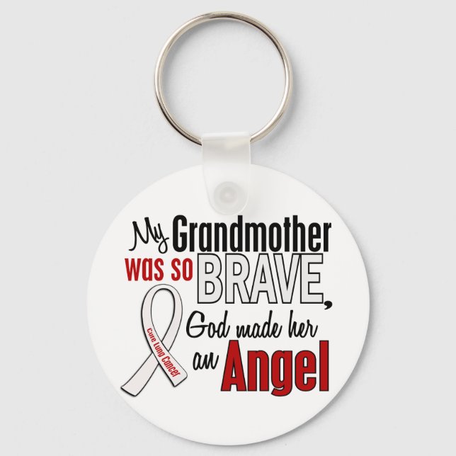 Chaveiro Minha Avó É Um Cancer De Anjo (Frente)