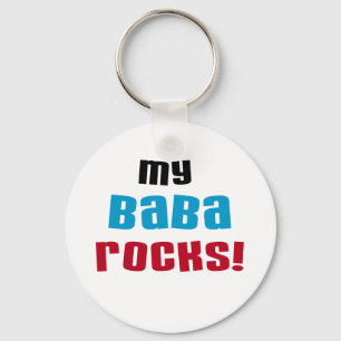 Chaveiro Minha Baba Rocks T-shirts e presentes