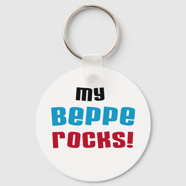 Chaveiro Minha Beppe Rocks T-shirts e presentes (Frente)