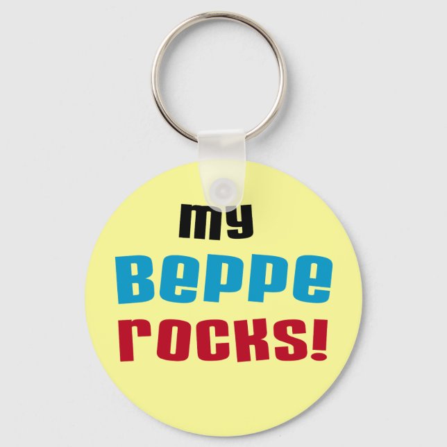 Chaveiro Minha Beppe Rocks T-shirts e presentes (Frente)
