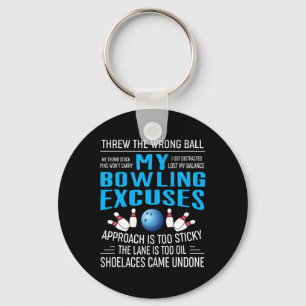 Chaveiro Minha Boliche Excusa Boliches Camisas Engraçadas B