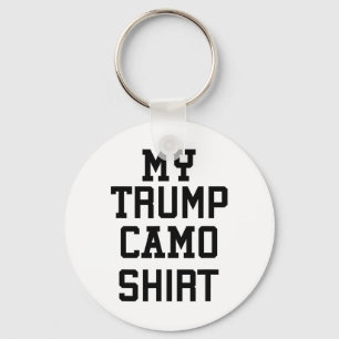 Chaveiro Minha Camisa Camuflada Trump Laranja