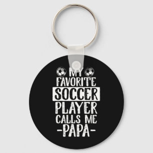 Chaveiro Minha Camiseta Do Papai Do Jogador De Futebol Favo