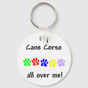 Chaveiro Minha Cane Corso Caminha Por Mim