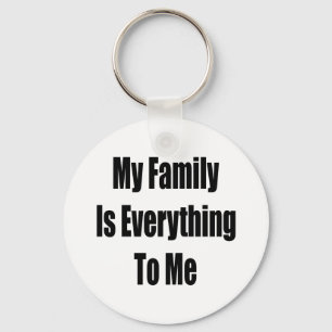 Chaveiro Minha Família É Tudo Para Mim