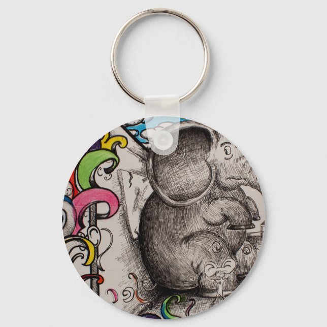 Chaveiro minha grande surpresa keychian (Frente)