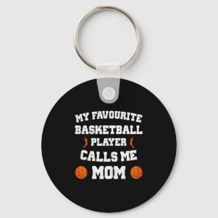 Chaveiro Minha jogadora de basquete favorita me chama de mã