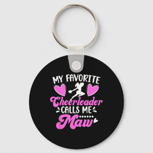 Chaveiro Minha líder de torcida favorita Maw Cheer Maw Chee