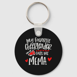 Chaveiro Minha líder de torcida favorita me chama de Mema C