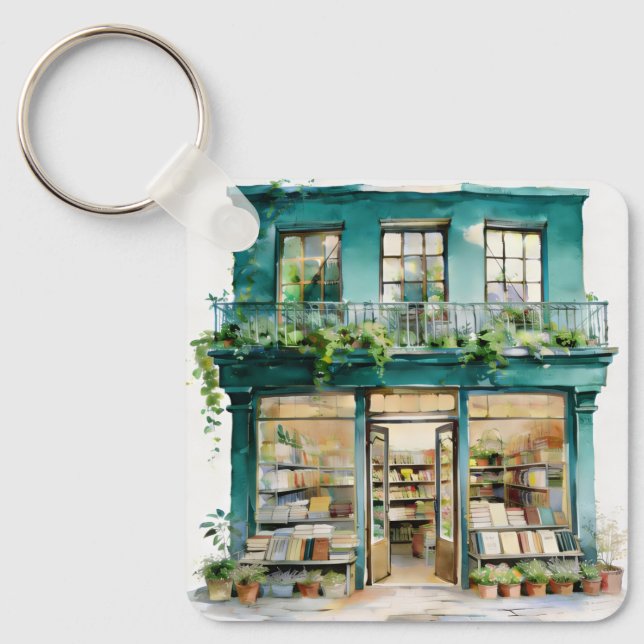 Chaveiro Minha Livraria  (Frente)