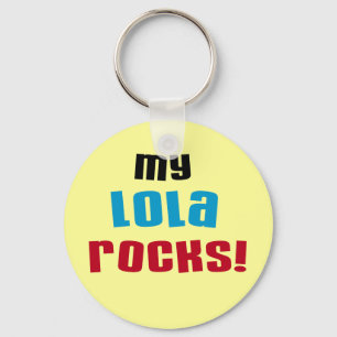 Chaveiro Minha Lola Rocks T-shirts e presentes