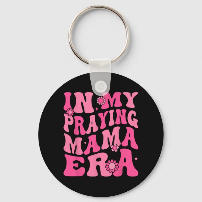 Chaveiro Minha Mãe Era Uma Mãe Religiosa Mãe Mãe Cristã Mãe (Frente)
