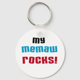 Chaveiro Minha Memaw Rocks T-shirts e presentes