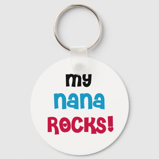 Chaveiro Minha Nana Rocks (Frente)