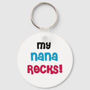 Chaveiro Minha Nana Rocks T-shirts e presentes