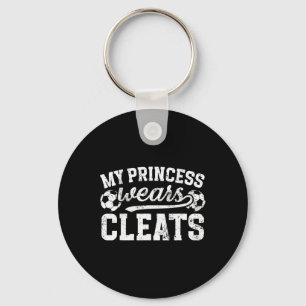 Chaveiro Minha Princesa Usa Crachás Pai De Futebol De Uma P