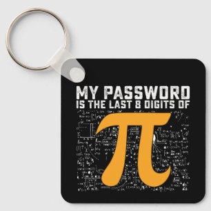 Chaveiro Minha Senha São Os 8 Últimos Dígitos Da Matemática