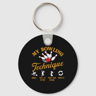 Chaveiro Minha técnica de Boliche - Boliche Bowler