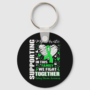 Chaveiro Minha tia Sensibilização para a Doença dos Rins