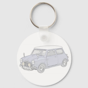 Chaveiro Mini Cooper Cor de Vintage