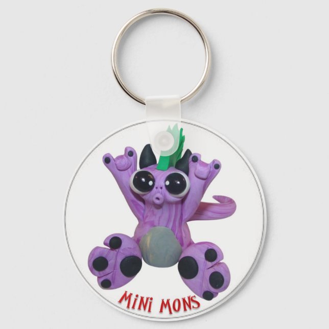 Chaveiro Mini Mons "Star struck" Key-chain (Frente)
