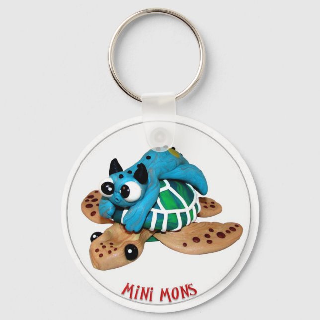 Chaveiro Mini Mons "Take a Ride" key-chain (Frente)