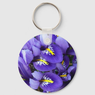 Chaveiro Miniatura Azul Levanta Primavera Floral