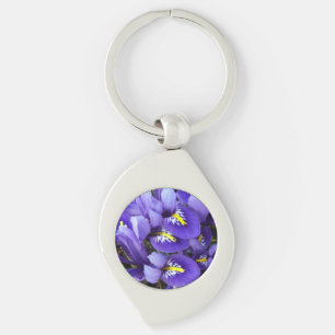 Chaveiro Miniatura Azul Levanta Primavera Floral