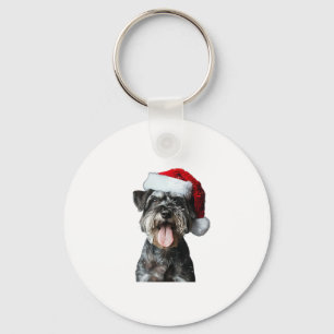 Chaveiro Miniatura Schnauzer Natal