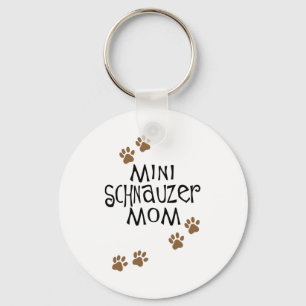Chaveiro Miniature Schnauzer Mom