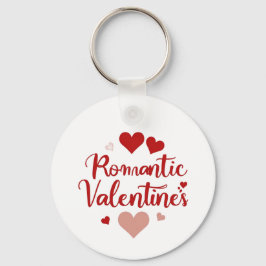 Chaveiro Minimal Valentine’s Day Love Typography Design | R