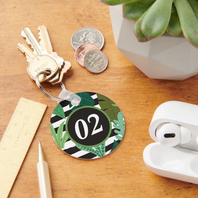 Chaveiro minimalista personalizado moderno (Mesa)