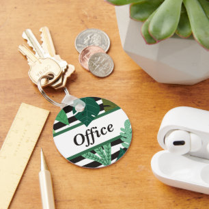 Chaveiro minimalista personalizado moderno