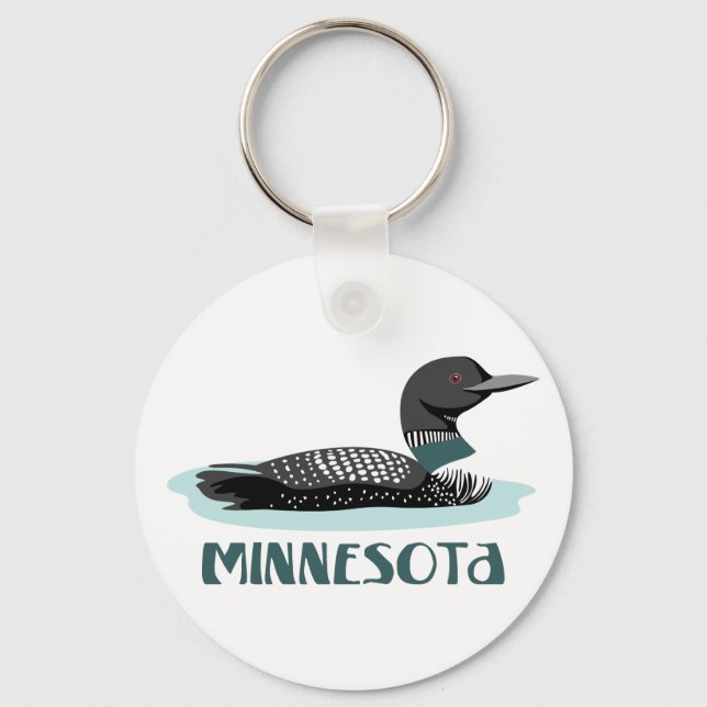 Chaveiro Minnesota Loon (Frente)
