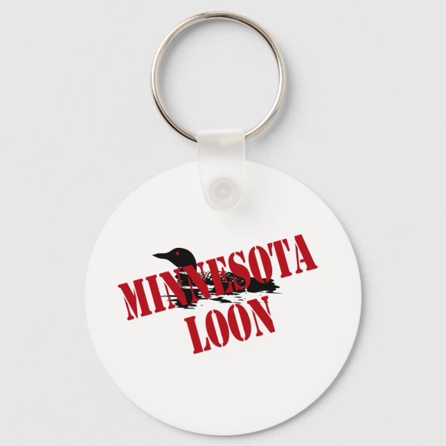 Chaveiro Minnesota Loon (Frente)