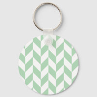 Mint Green Herringbone Pattern